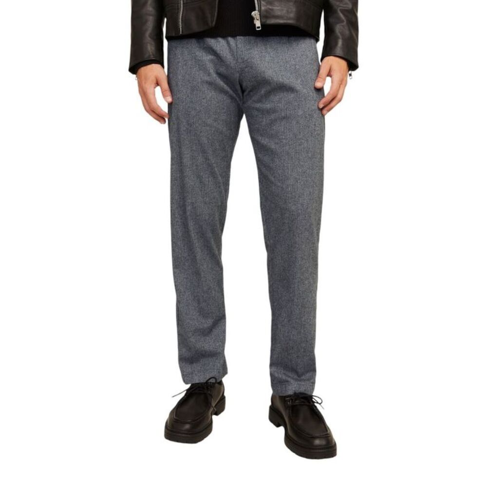 Jack Jones Gray Cotton Casual Men's Pants
